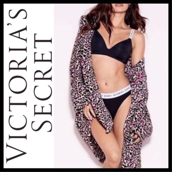 NWT Victoria's Secret Pink Heart Cheetah Vibe XS - Picture 1 of 9
